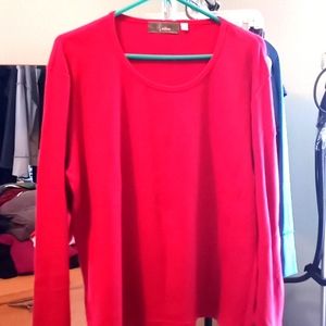 Willow cotton ribbed tops